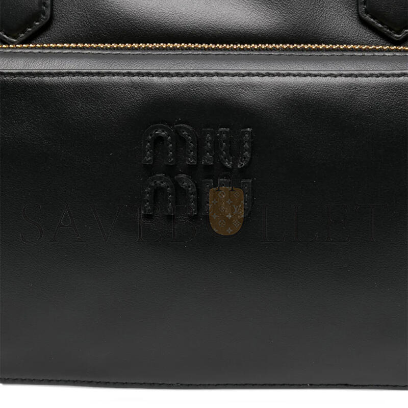 MIU MIU LEATHER TOP-HANDLE TOTE BAG 5BB179 (32*19*14cm)